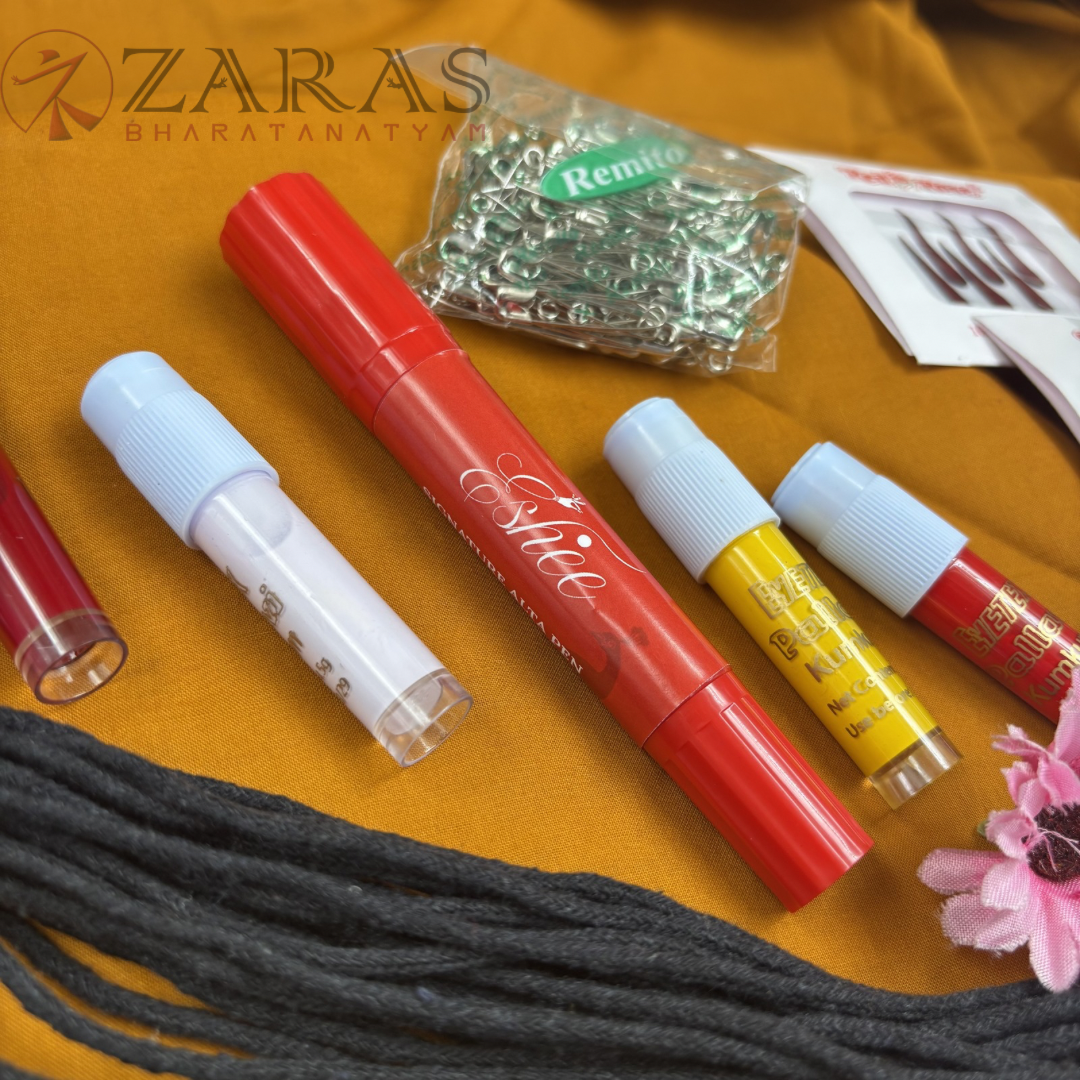 Bharatanatyam Dance Products - Makeup Kit (Set of 7 Pcs) image 5