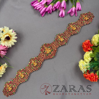 Bharatanatyam Dance Jewellery - Lakshmi Hip Belt RG Kemp (Ottiyanam) image 0