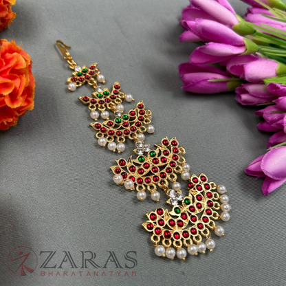 Bharatanatyam Dance Jewellery - 5 Step RG Kemp Netti Chutti image 1