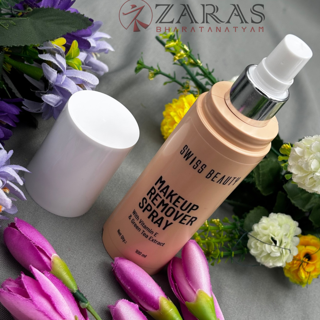Bharatanatyam Dance Makeup Products - Makeup Remover Spray (Swiss Beauty) image 1