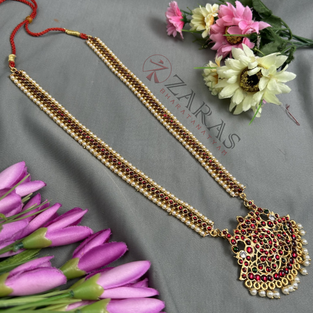 Bharatanatyam Dance Jewellery - Balls Haaram RG Kemp image 1