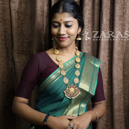 Bharatanatyam Dance Jewellery - Lakshmi with Thilagam CS RG Kemp Padak image 1