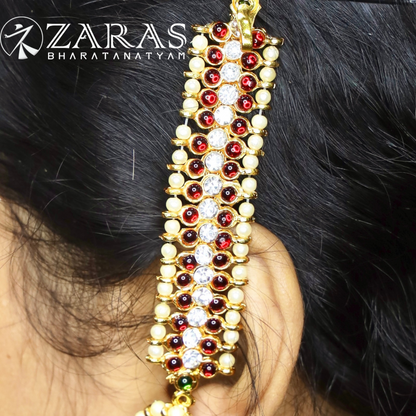 Bharatanatyam Dance Jewellery - Maatal CS RG SOW Kemp Sara image 0