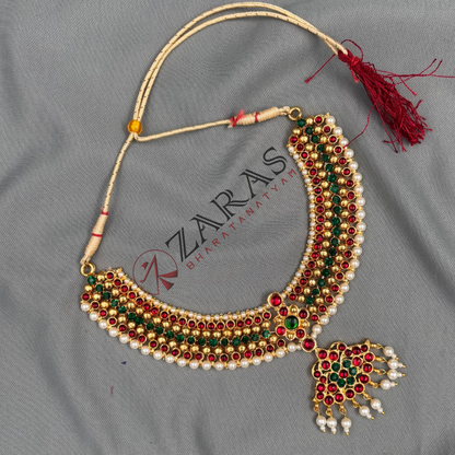 Bharatanatyam Dance Jewellery - Necklace kemp CGS Ba Til image 3
