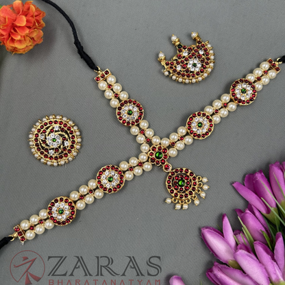 Bharatanatyam Dance Jewellery - Headset Round Sandal Balls RG Kemp image 0