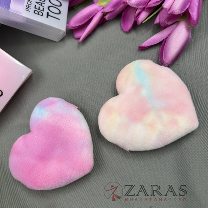 Bharatanatyam Dance Makeup Products - Puff Sponge (Set of 2 Pcs) image 1