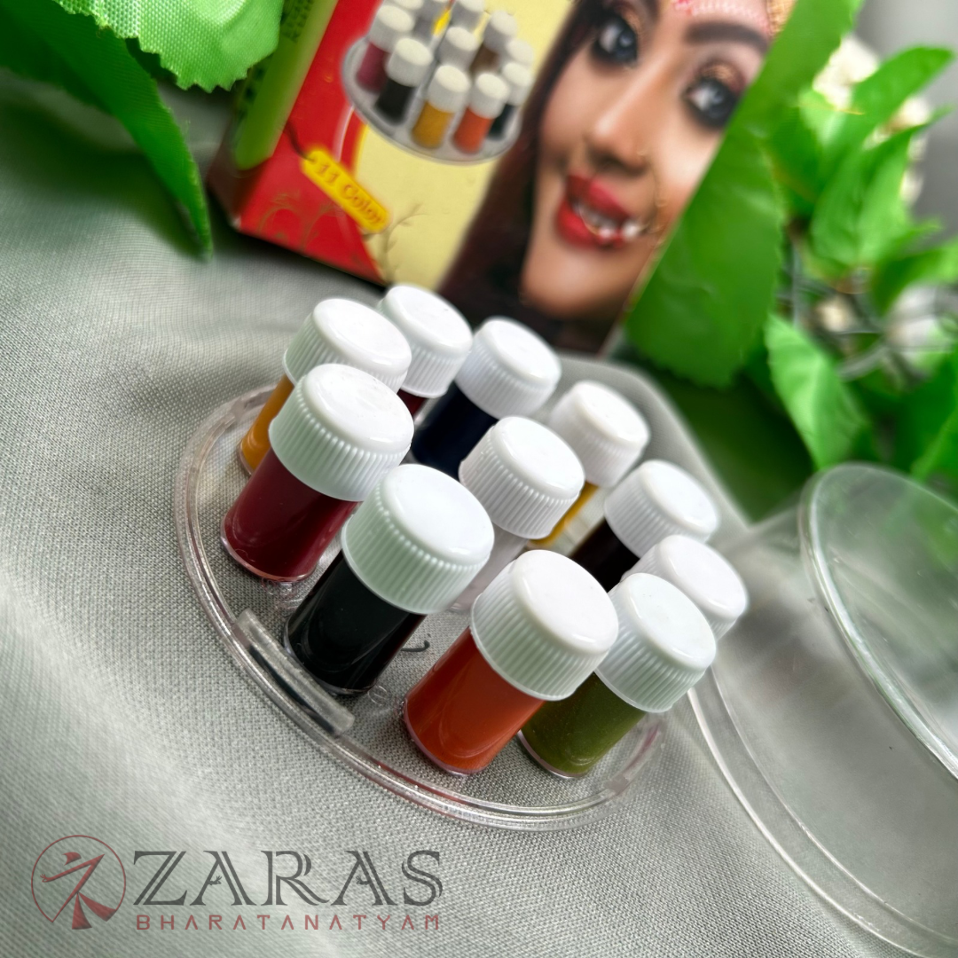 Bharatanatyam Dance Makeup Products - Sandhu Liquid (11 Colors) image 2