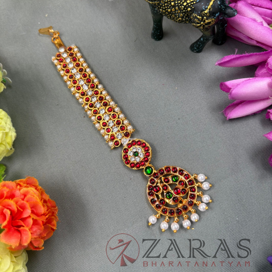 Bharatanatyam Dance Jewellery - Pea Sow RG Kemp Netti Chutti image 0