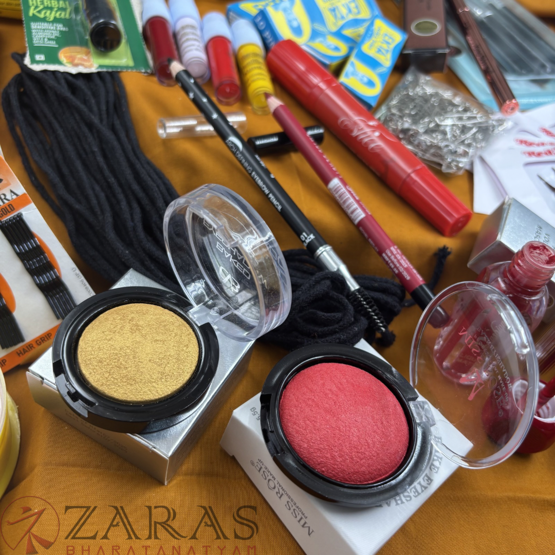 Bharatanatyam Dance Products - Makeup Kit (Set of 22 Pcs) image 1