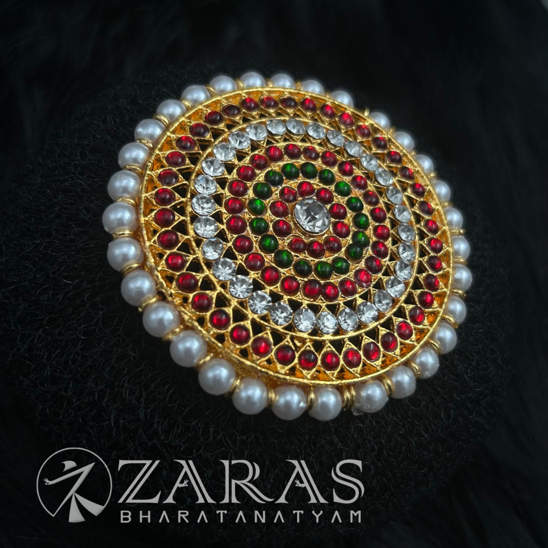 Bharatanatyam Dance Jewellery - Rakodi Round Beads CS RG Kemp image 1