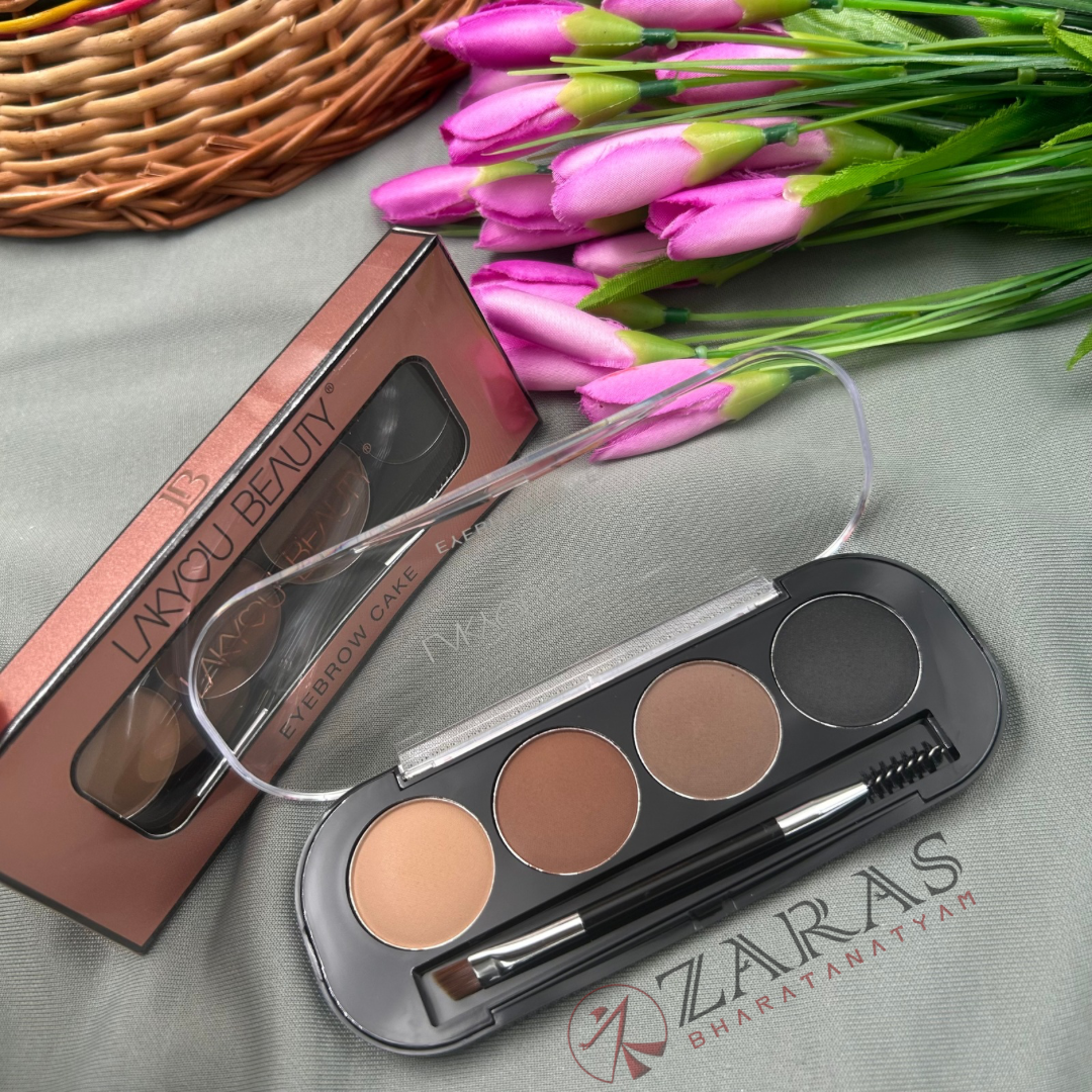 Bharatanatyam Makeup Products - Eyebrow Palette Cake (Lakyou Beauty) image 3