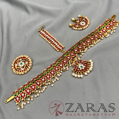 Bharatanatyam Dance Jewellery - Headset Manga CS RG Kemp image 3