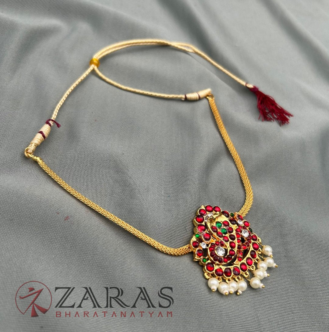 Bharatanatyam Dance Jewellery - Necklace RG Kemp CS Snake Design SA image 1