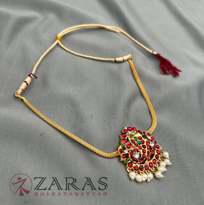 Bharatanatyam Dance Jewellery - Necklace RG Kemp CS Snake Design SA image 1