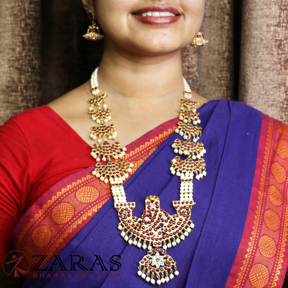 Bharatanatyam Dance Jewellery - Haaram Snake Design RG Kemp Le image 0