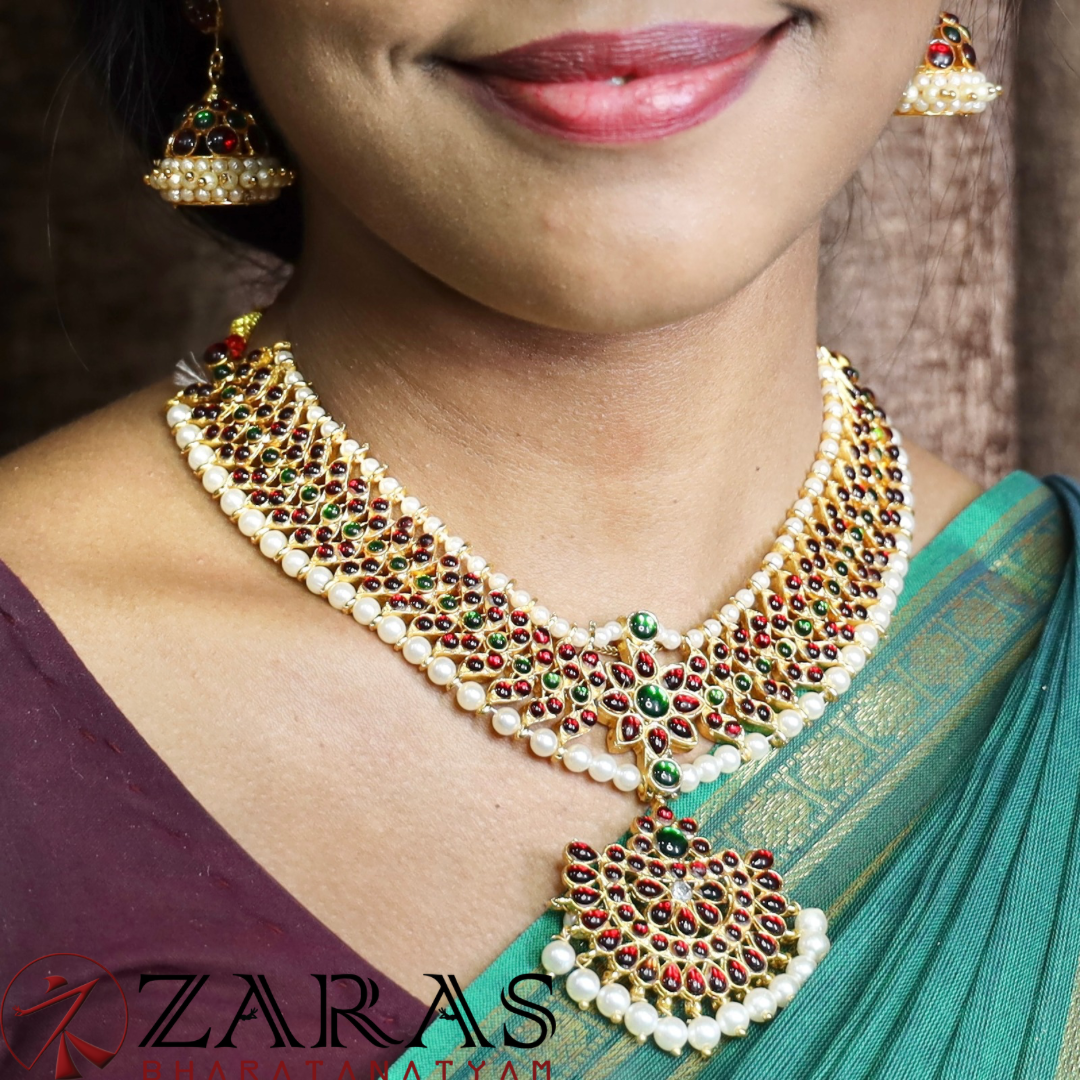 Bharatanatyam Dance Jewellery - Necklace RG Kemp MI Le Design image 0