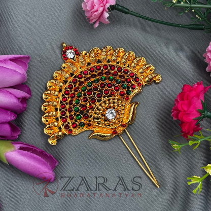 Bharatanatyam Dance Jewellery - Small Manga Head Arch RG Kemp image 0