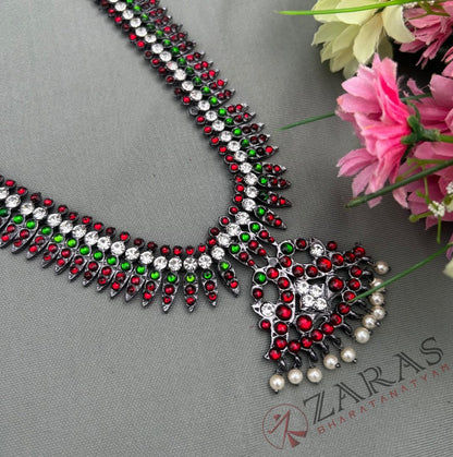 Bharatanatyam Dance Jewellery Black - Haaram RG Kemp CS kutchi Design image 0