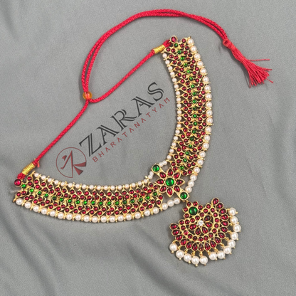 Bharatanatyam Dance Jewellery - Necklace RG Kemp MI Le Design image 2
