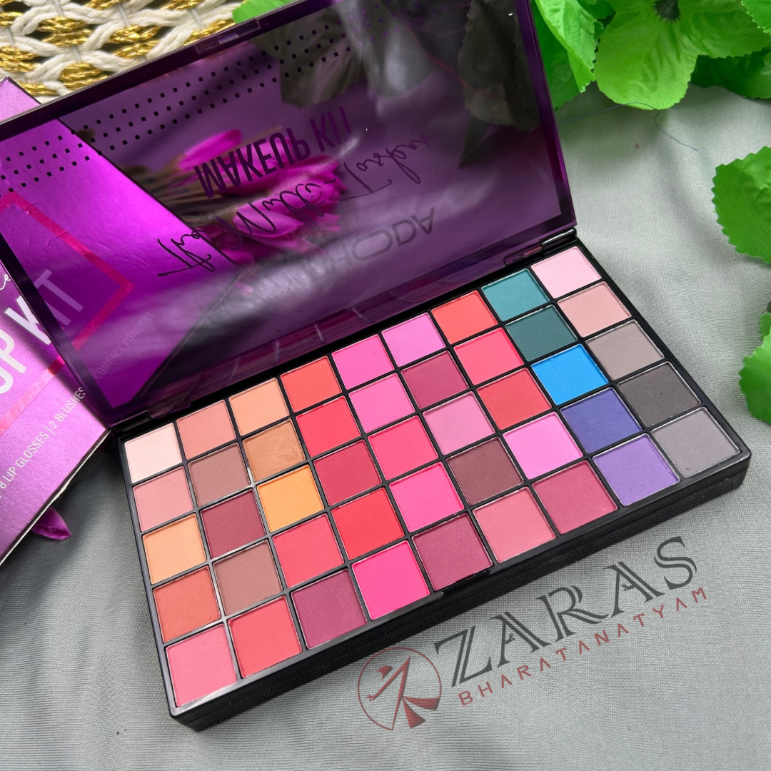 Bharatanatyam Dance Makeup Products - Makeup Kit Palette (Hilary Rhoda) image 2