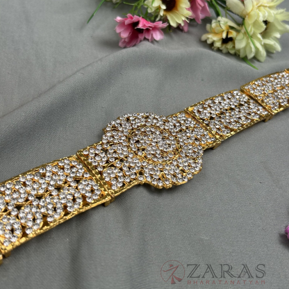 Bharatanatyam Dance Jewellery - Lakshmi Hip Belt RG CS Kemp R (Ottiyanam) image 2