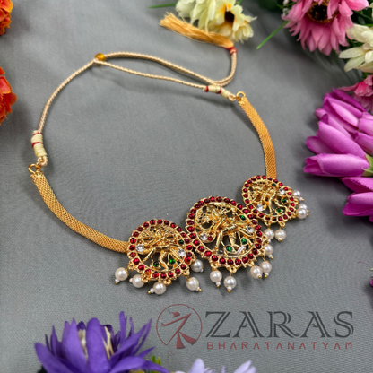 Bharatanatyam Dance Jewellery Necklace - Nadaraj RG Kemp CS Beads SAR image 1