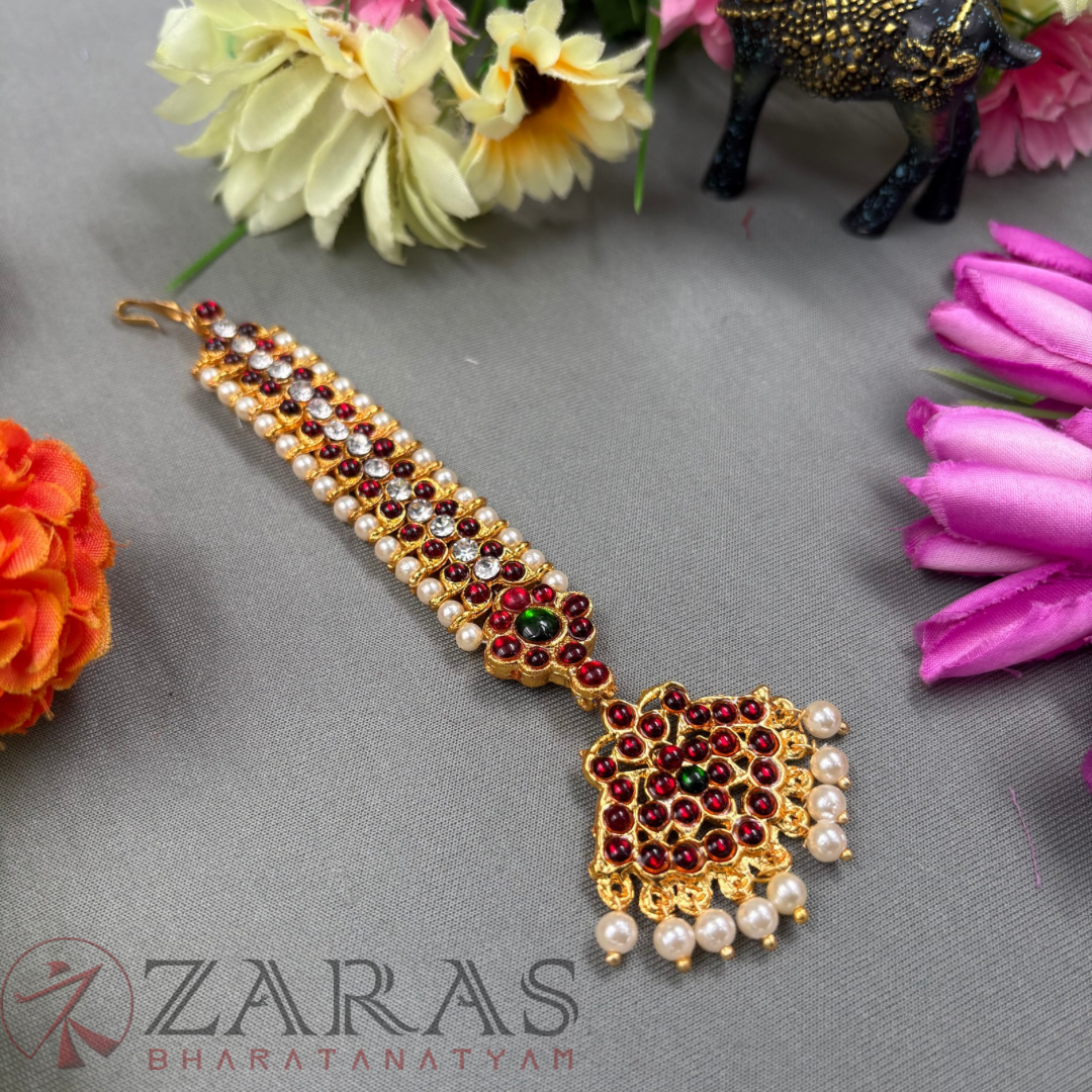 Bharatanatyam Dance Jewellery - Leaf Sow RG Kemp CS Netti Chutti image 1