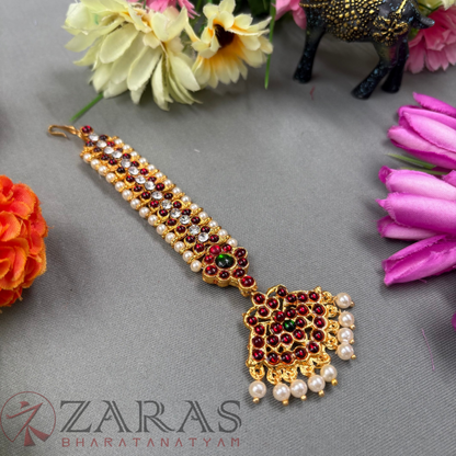 Bharatanatyam Dance Jewellery - Leaf Sow RG Kemp CS Netti Chutti image 1