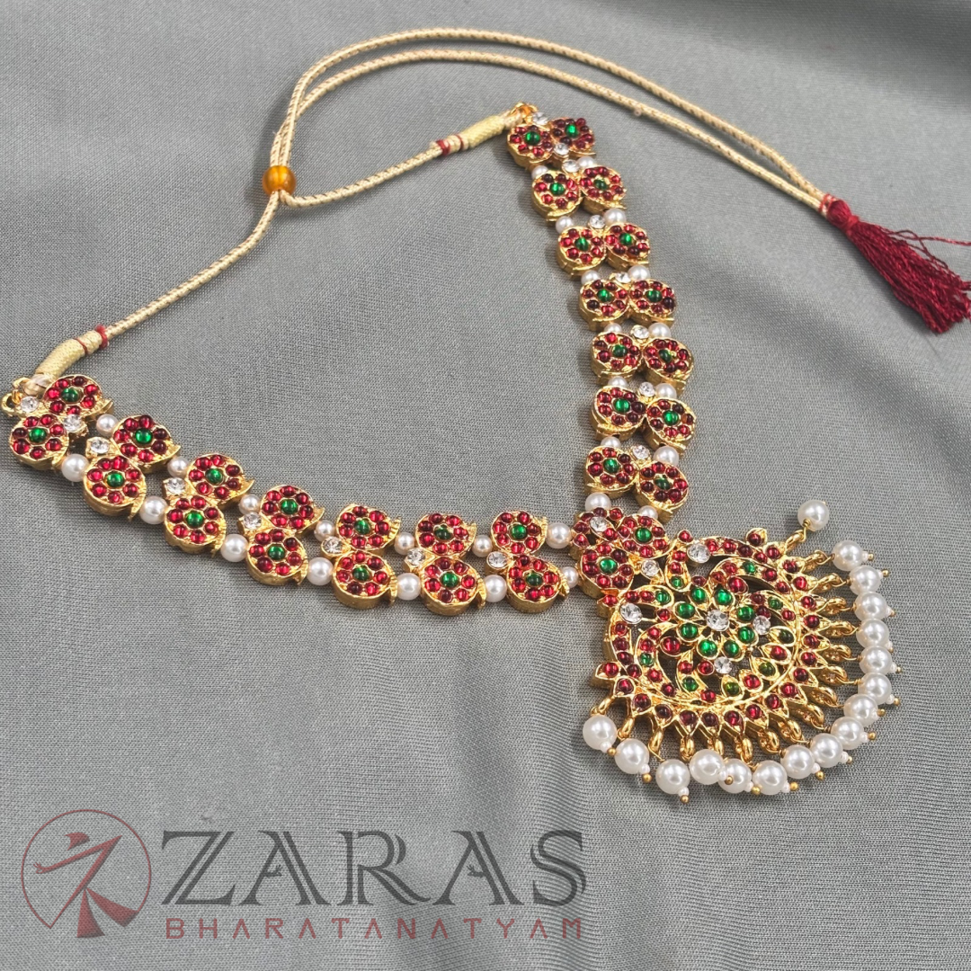 Bharatanatyam Dance Jewellery - Necklace D Manga Design RG Kemp CS image 3