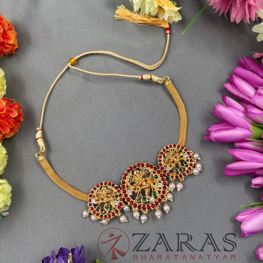 Bharatanatyam Dance Jewellery Necklace - Nadaraj RG Kemp CS Beads SAR image 0