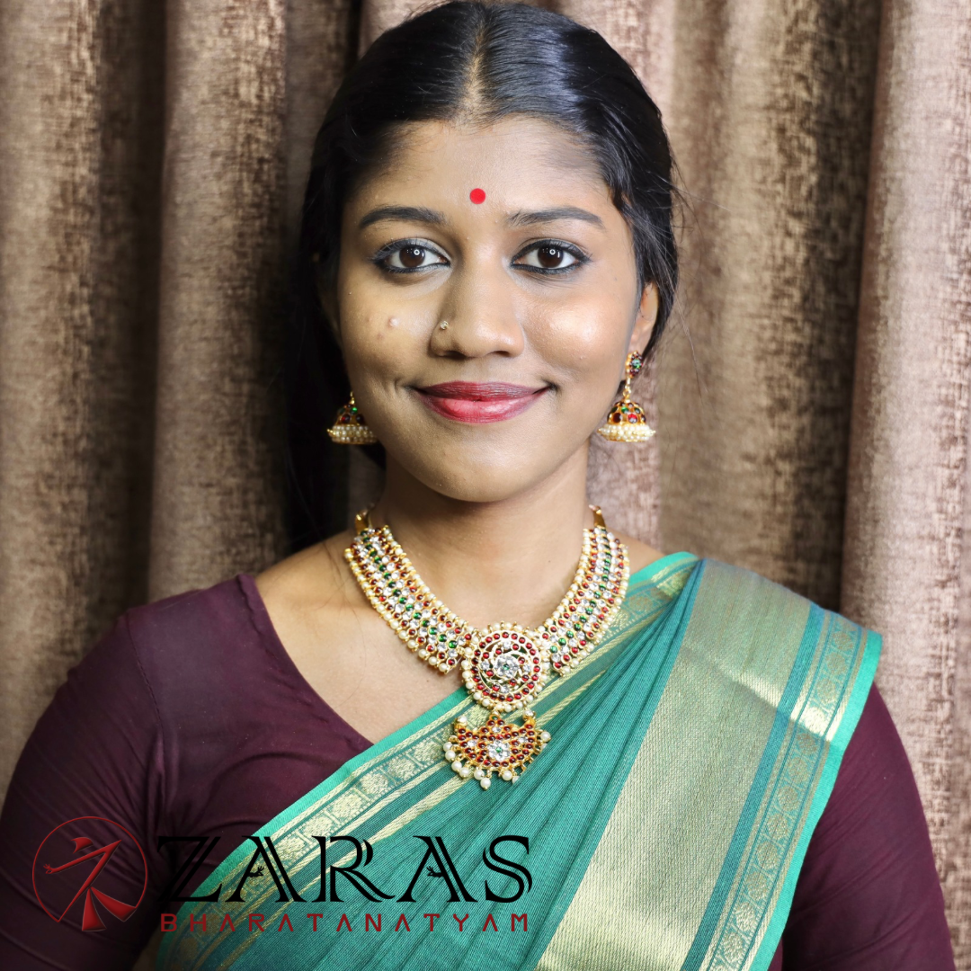 Bharatanatyam Dance Jewellery - Necklace Sun & Moon Design CS RG Kemp image 1