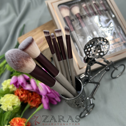 Bharatanatyam Dance Makeup Products - Face & Eye Brush Set (Huda Beauty) image 3