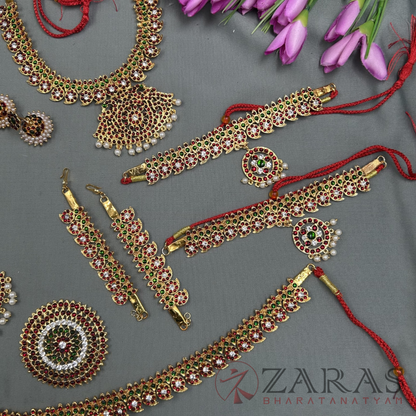 Bharatanatyam Dance Jewellery - Manga Full Set RG Kemp image 3