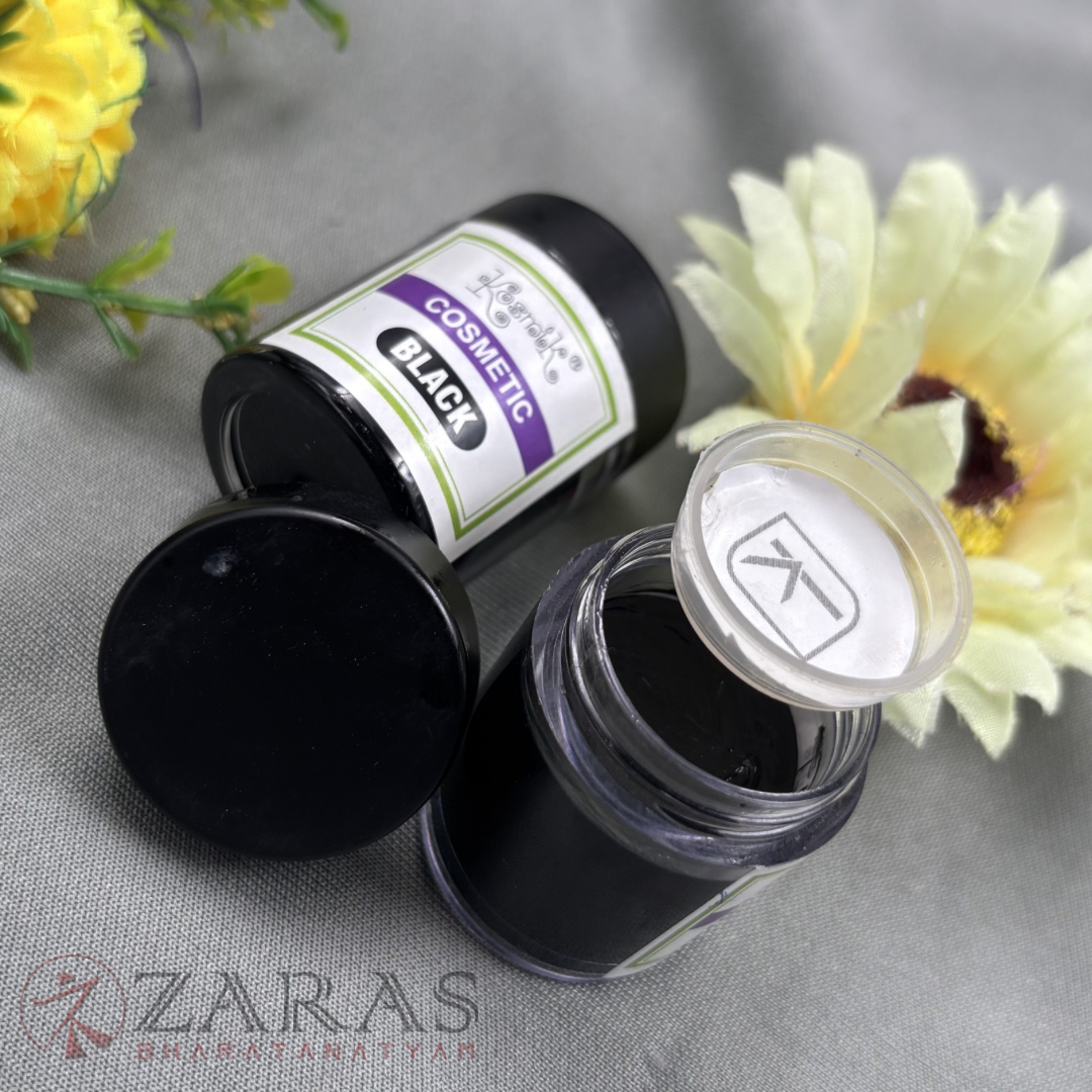 Bharatanatyam Makeup Products - Kajal (Black) Kosmik image 0