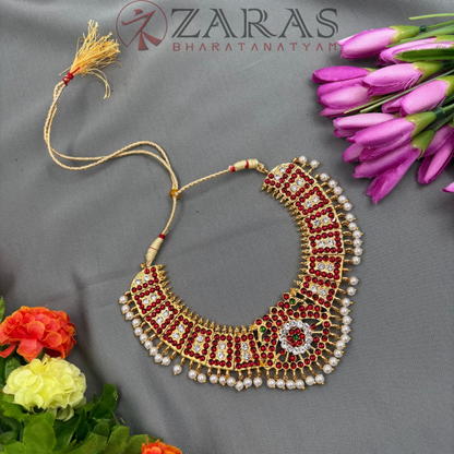 Bharatanatyam Dance Jewellery Necklace - Padak & Box CS RG Kemp image 0