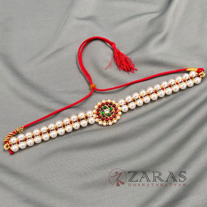 Bharatanatyam Dance Jewellery - 2L Beads Round Choker / Necklace RG Kemp image 1