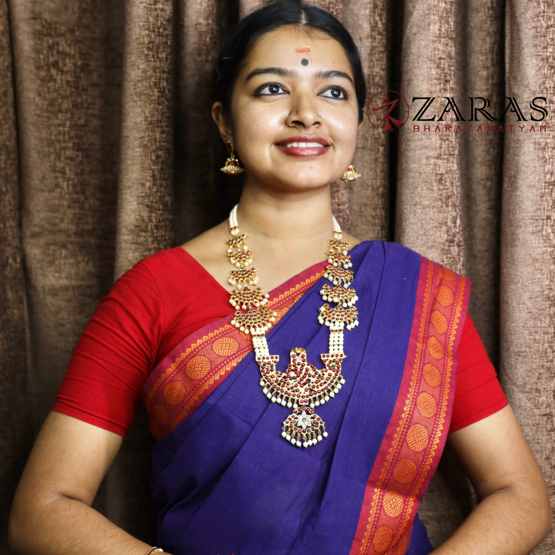 Bharatanatyam Dance Jewellery - Haaram Snake Design RG Kemp Le image 1