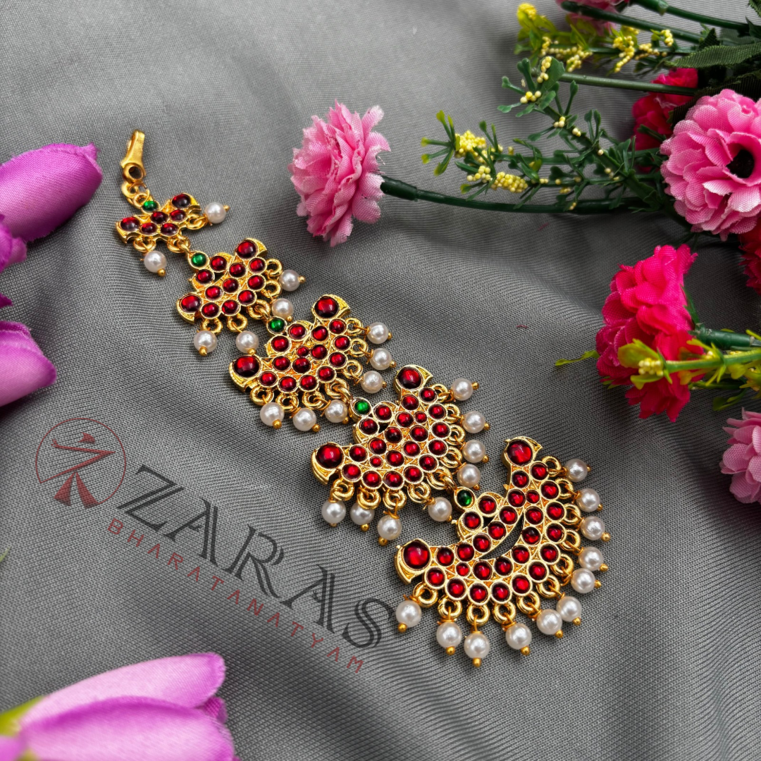 Bharatanatyam Dance Jewellery - 5 Step RG Kemp Netti Chutti image 1