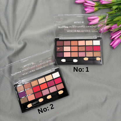 Bharatanatyam Dance Makeup Products - Soft Glam Eyeshadow Palette (Hilary Rhoda)