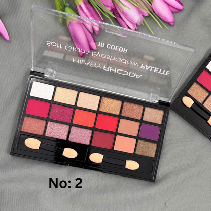 Bharatanatyam Dance Makeup Products - Soft Glam Eyeshadow Palette (Hilary Rhoda)