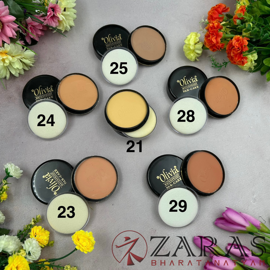 Bharatanatyam Dance Makeup Products - Pan Cake Olivia