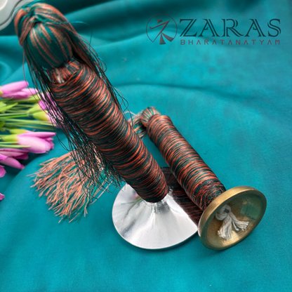 Bharatanatyam Dance Instruments - Nattuvangam /  Thaalam Colour Threading (SPL)