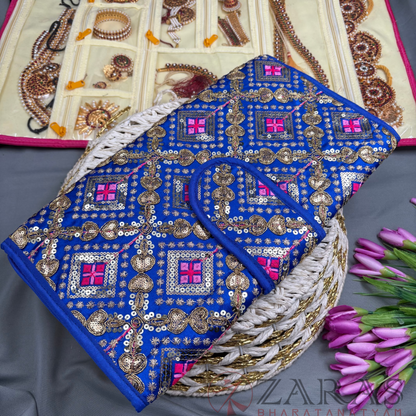 Bharatanatyam Dance Jewellery Bag / Organiser Foldable