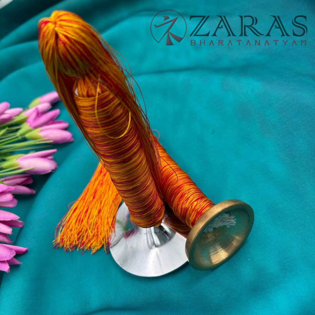 Bharatanatyam Dance Instruments - Nattuvangam /  Thaalam Colour Threading (SPL)