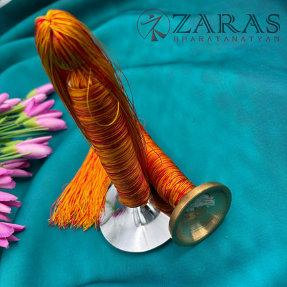 Bharatanatyam Dance Instruments - Nattuvangam /  Thaalam Colour Threading (SPL)