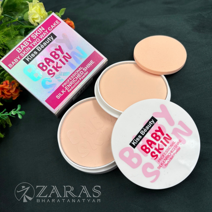 Bharatanatyam Dance Makeup Products - Compact Powder (Kiss Beauty)
