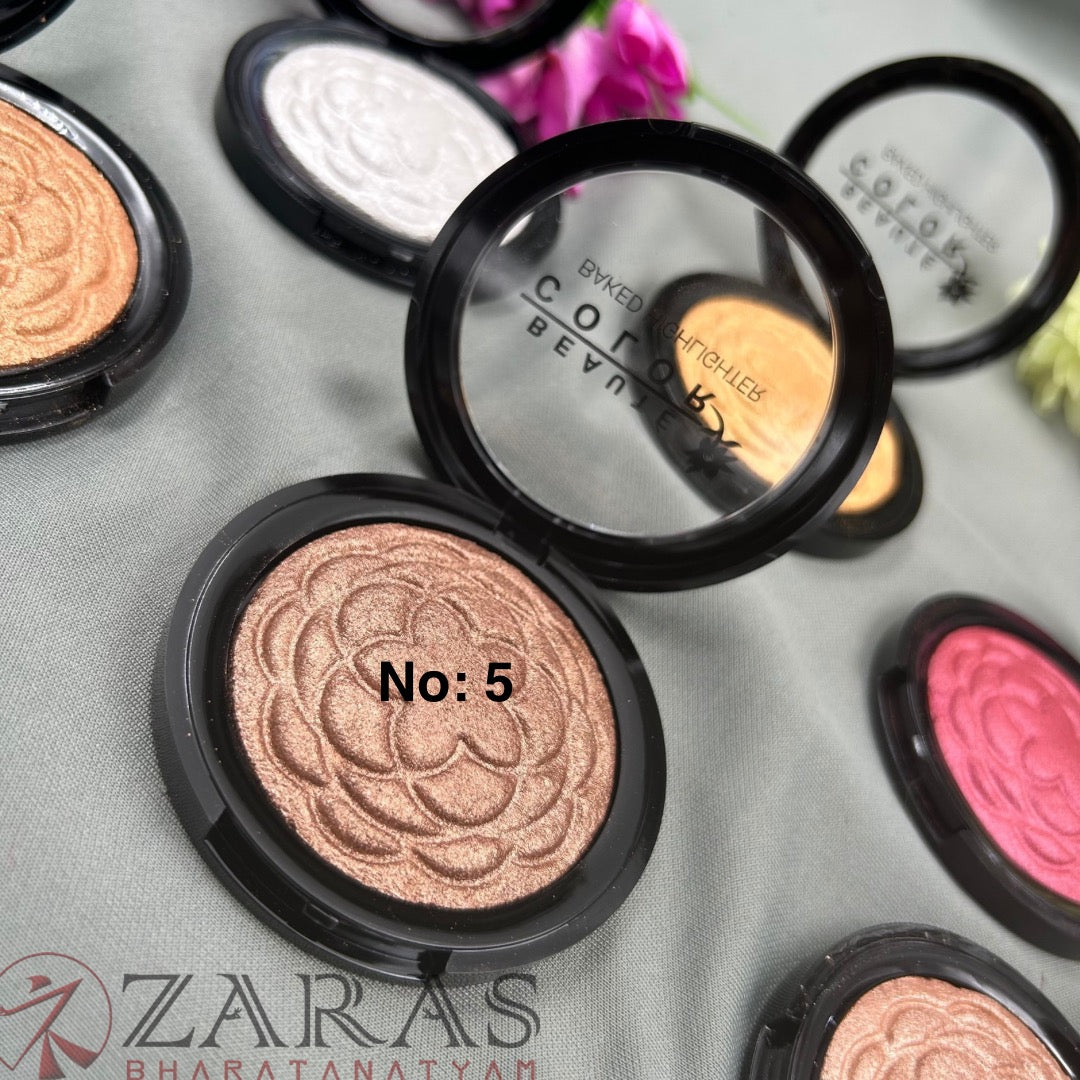 Bharatanatyam Dance Makeup Products - Baked Highlighter (Beaute Color)