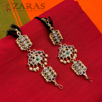 Bharatanatyam Dance Premium Jewellery - Sow & Leaf PG Kemp Maatal