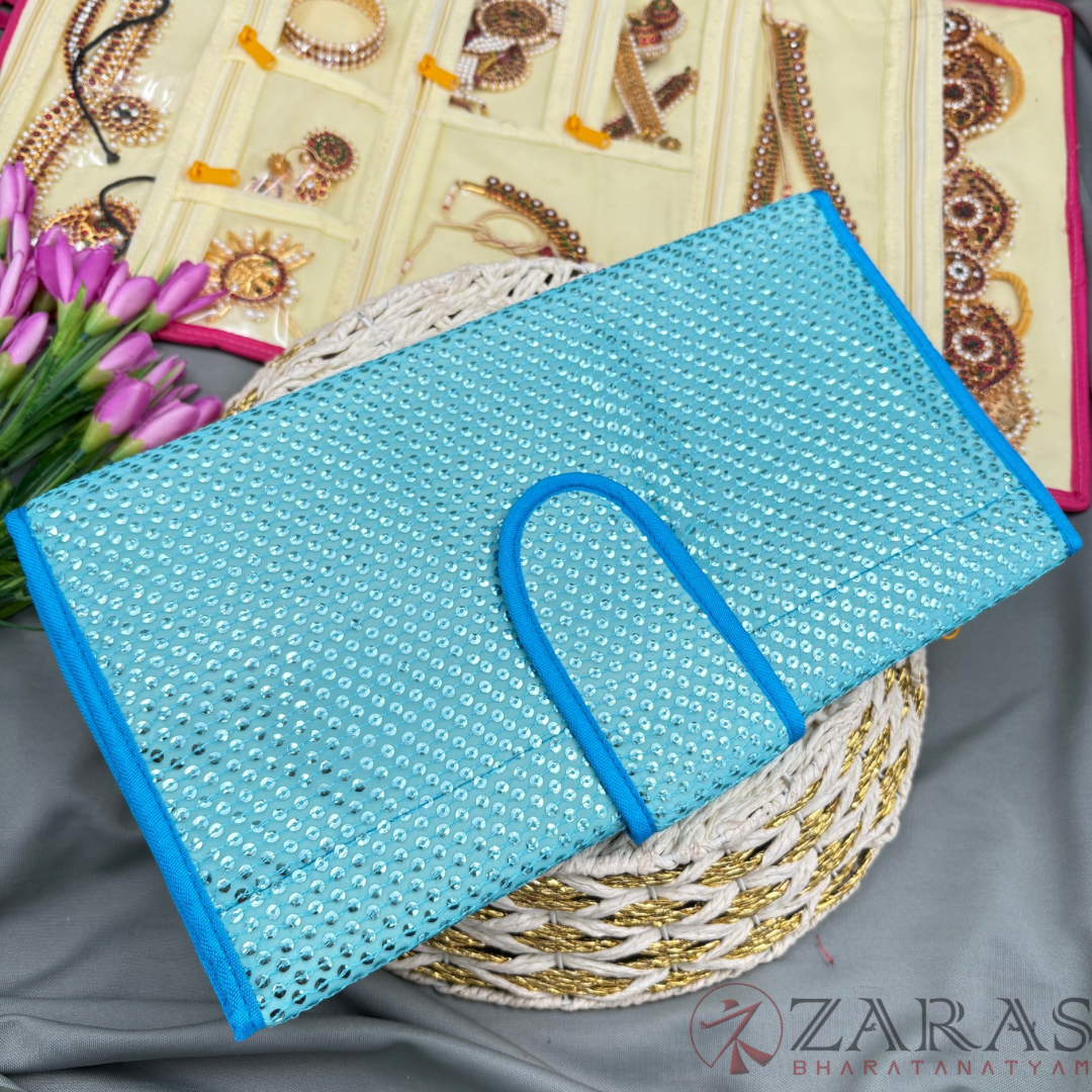 Bharatanatyam Dance Jewellery Bag / Organiser Foldable