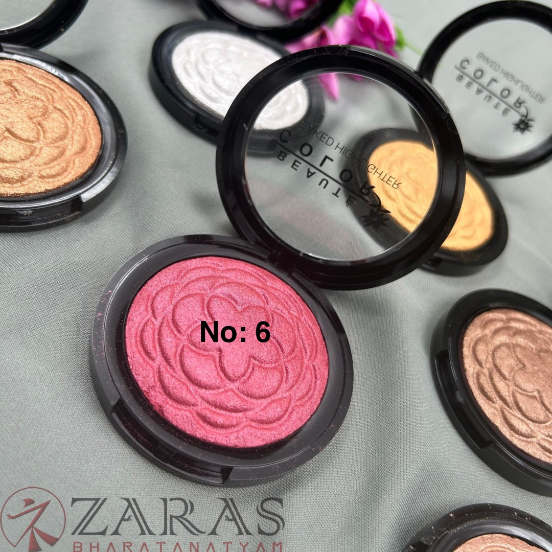 Bharatanatyam Dance Makeup Products - Baked Highlighter (Beaute Color)